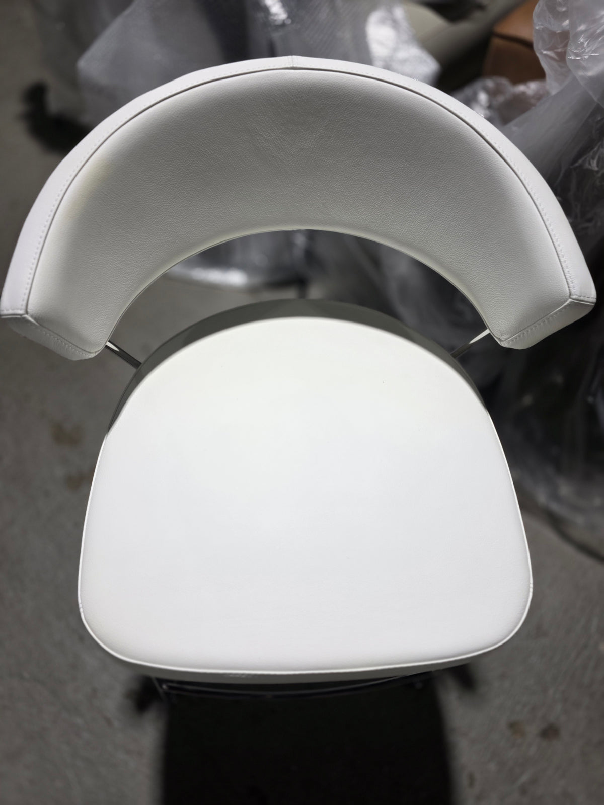 Connubia New York Bar/Counter Stool (White)