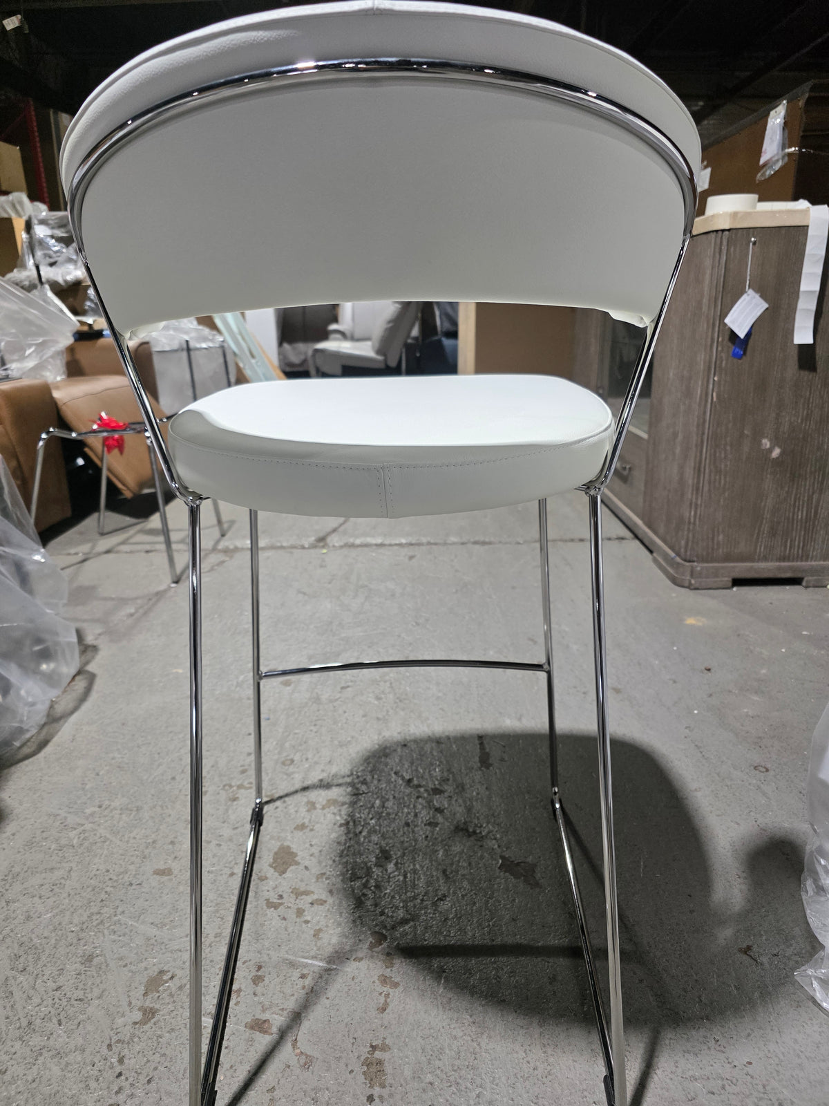Connubia New York Bar/Counter Stool (White)