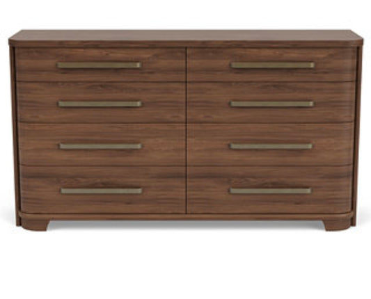Amelie 37" Wood 8-Drawer Dresser