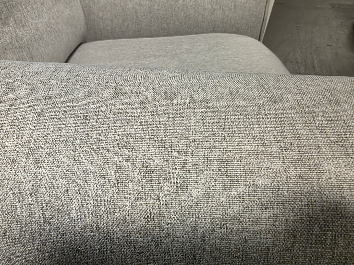 Saeville 43" Fabric Chair (Grey)