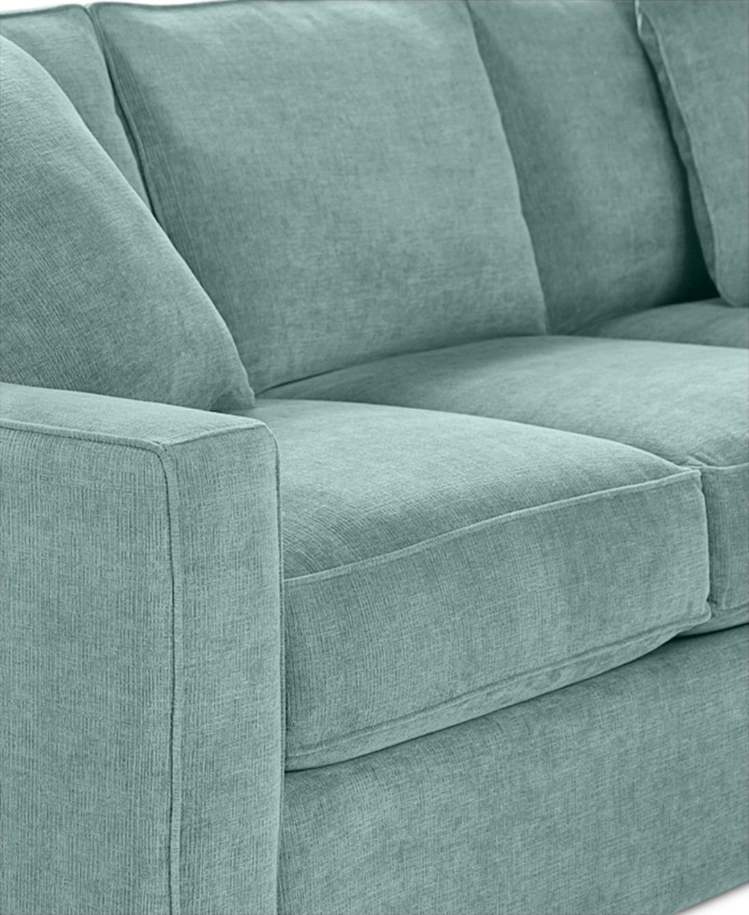 Radley 86" Fabric Sofa (Heavenly Robinsegg Blue)