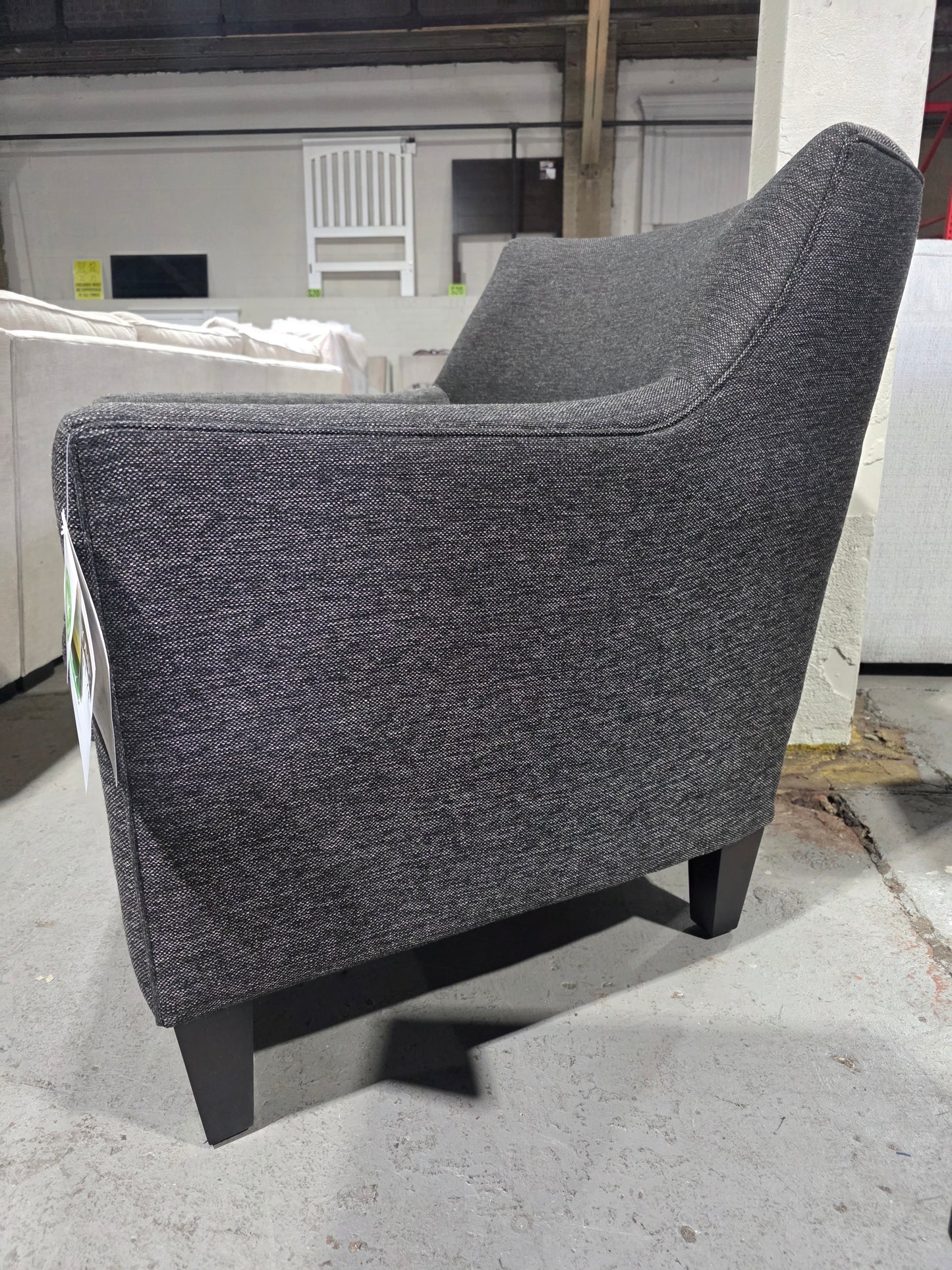 Nightford 30" Fabric Accent Chair (Charcoal)