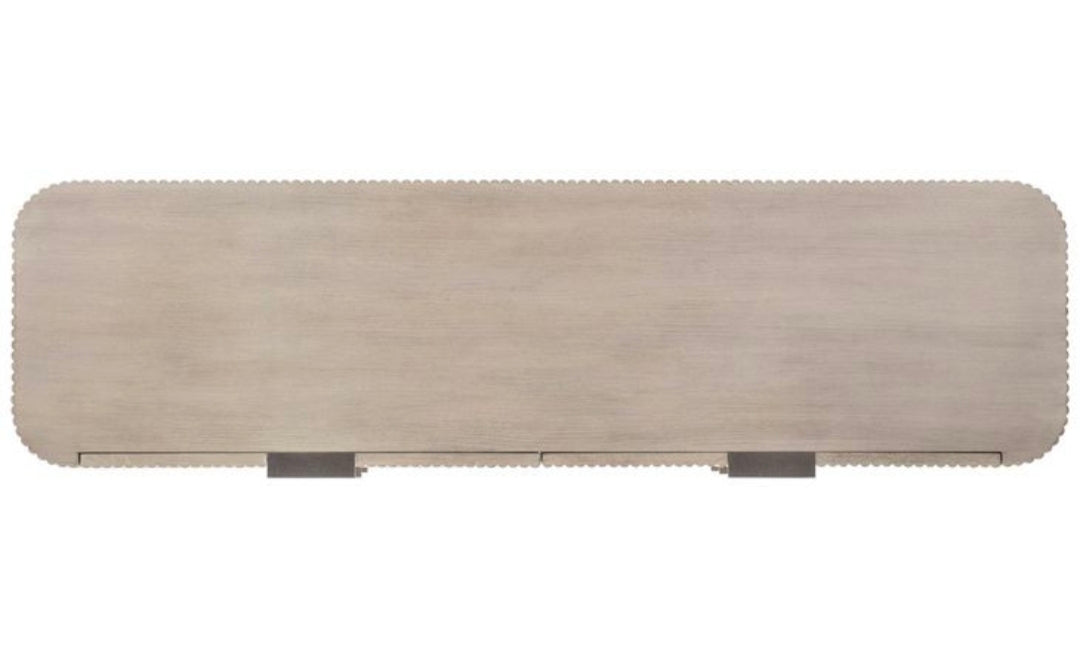 Lucerne Alba and Graphite 6 Drawer Dresser