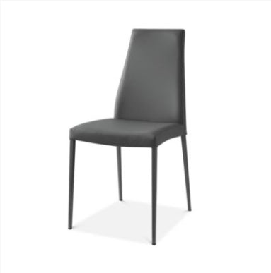 Calligaris Aida Skuba Leatherette Metal Dining Chair