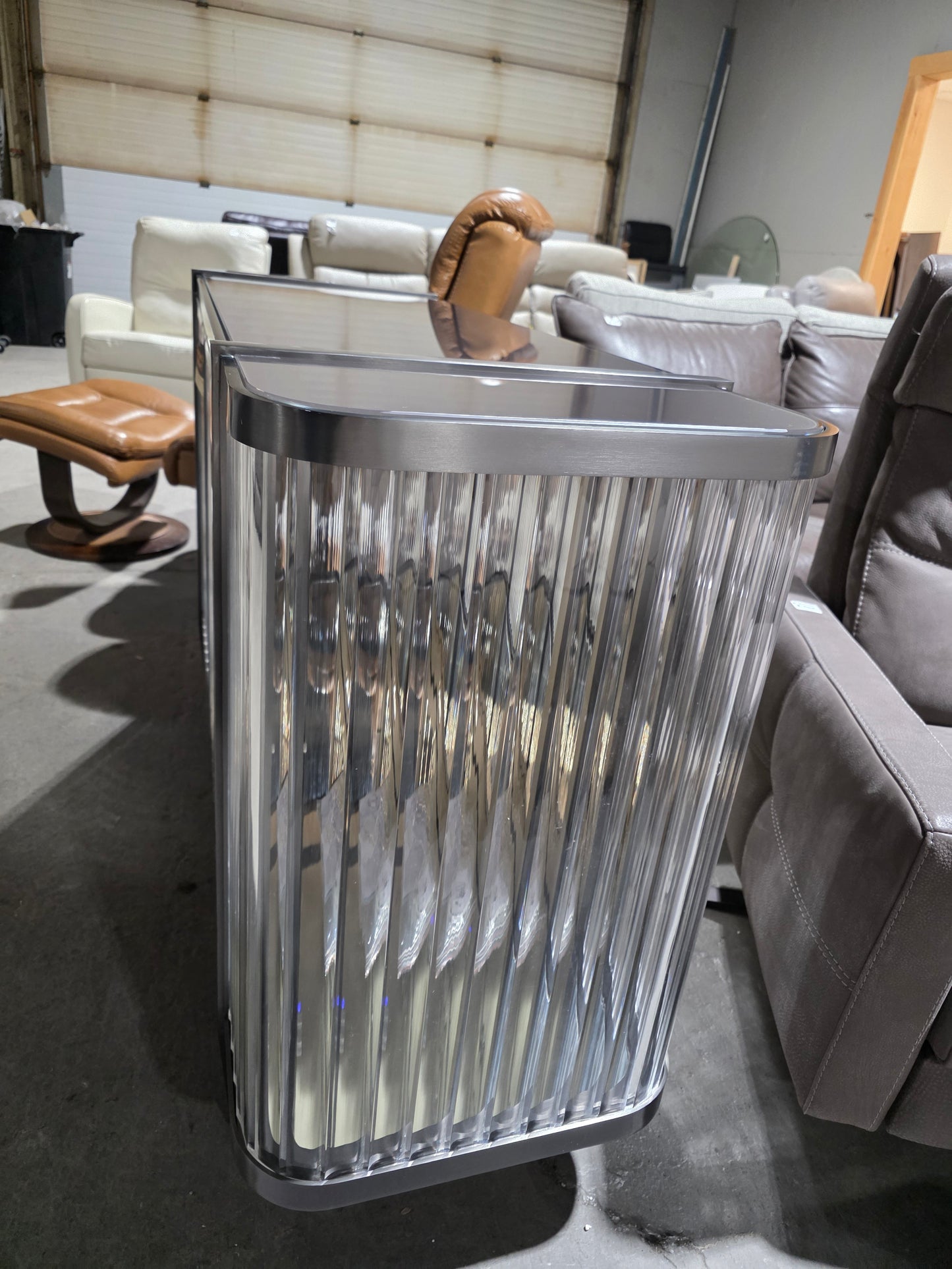 Caracole Classic Stop And Stare Sideboard Chrome