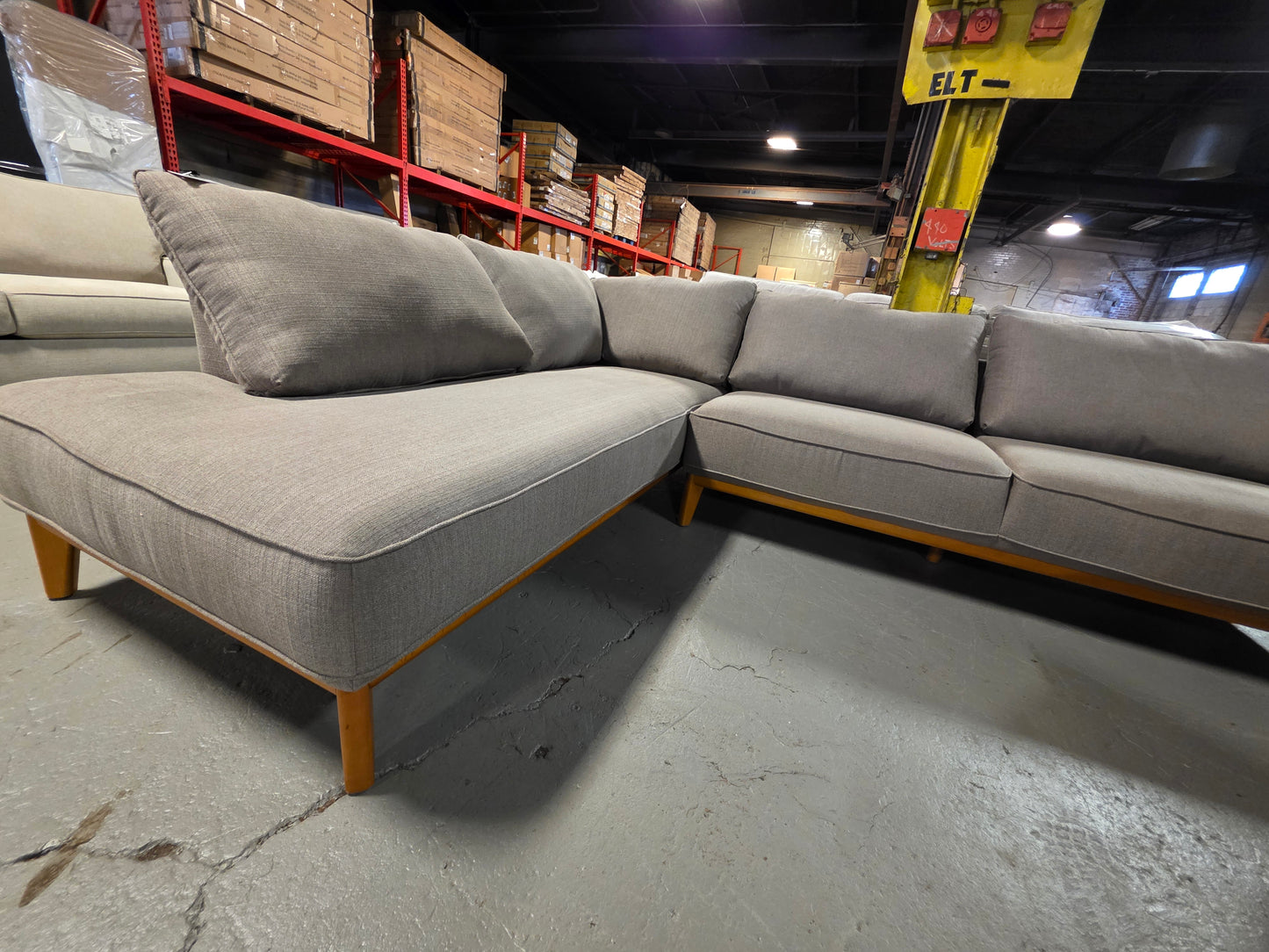 Jollene 113" 2-Pc. Fabric Sectional (Slate Grey)