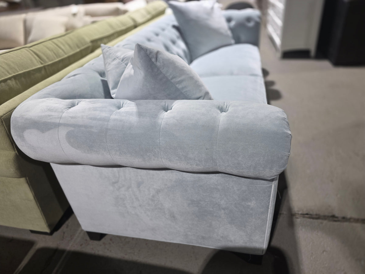 Kallison Fabric Sofa (Light Blue)