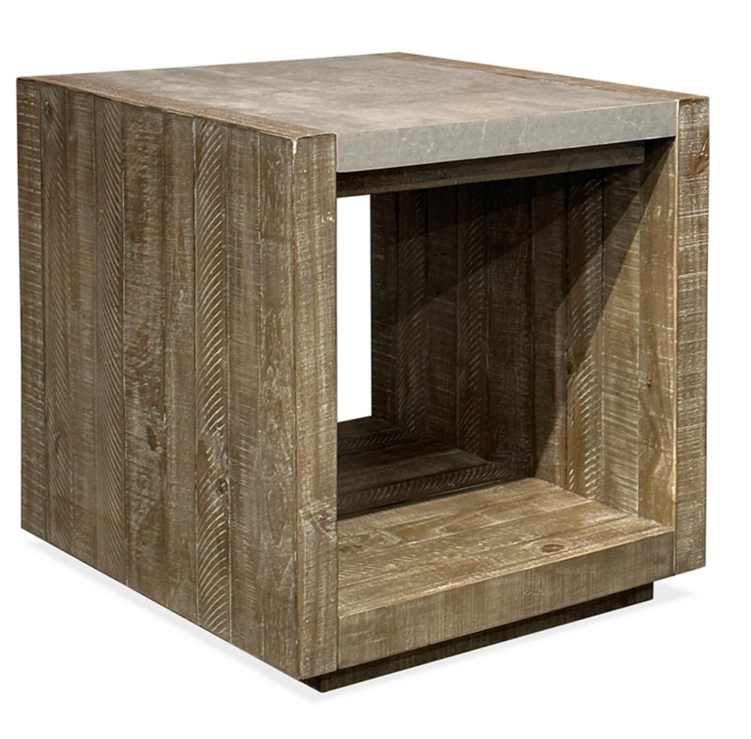 Intrigue 24" Wood End Table