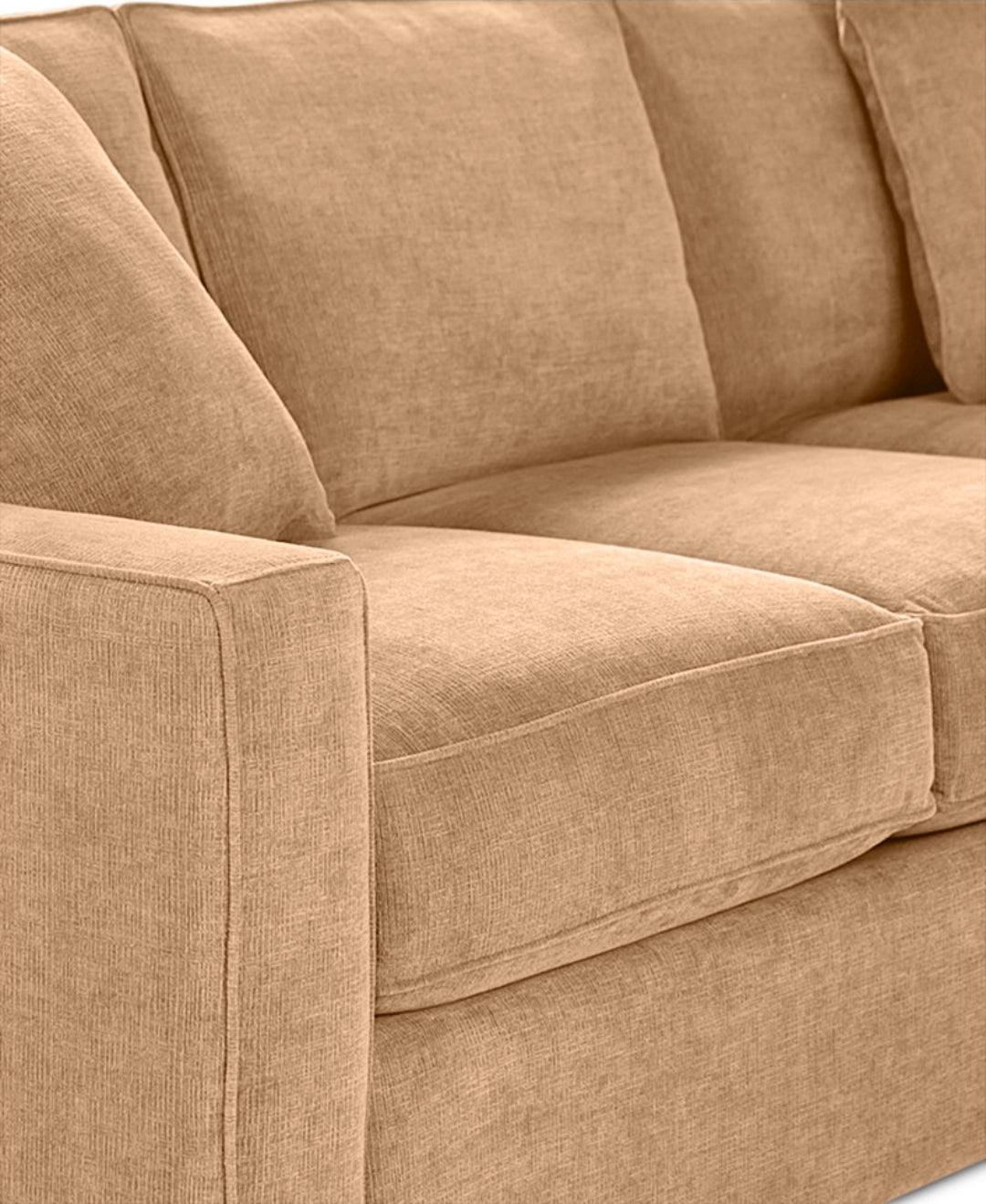 Radley 86" Fabric Sofa (Heavenly Caramel Tan)