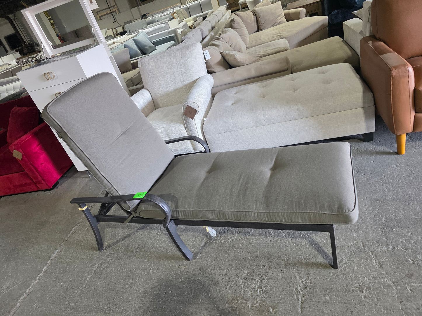 St Croix Outdoor Chaise (cusion not included)