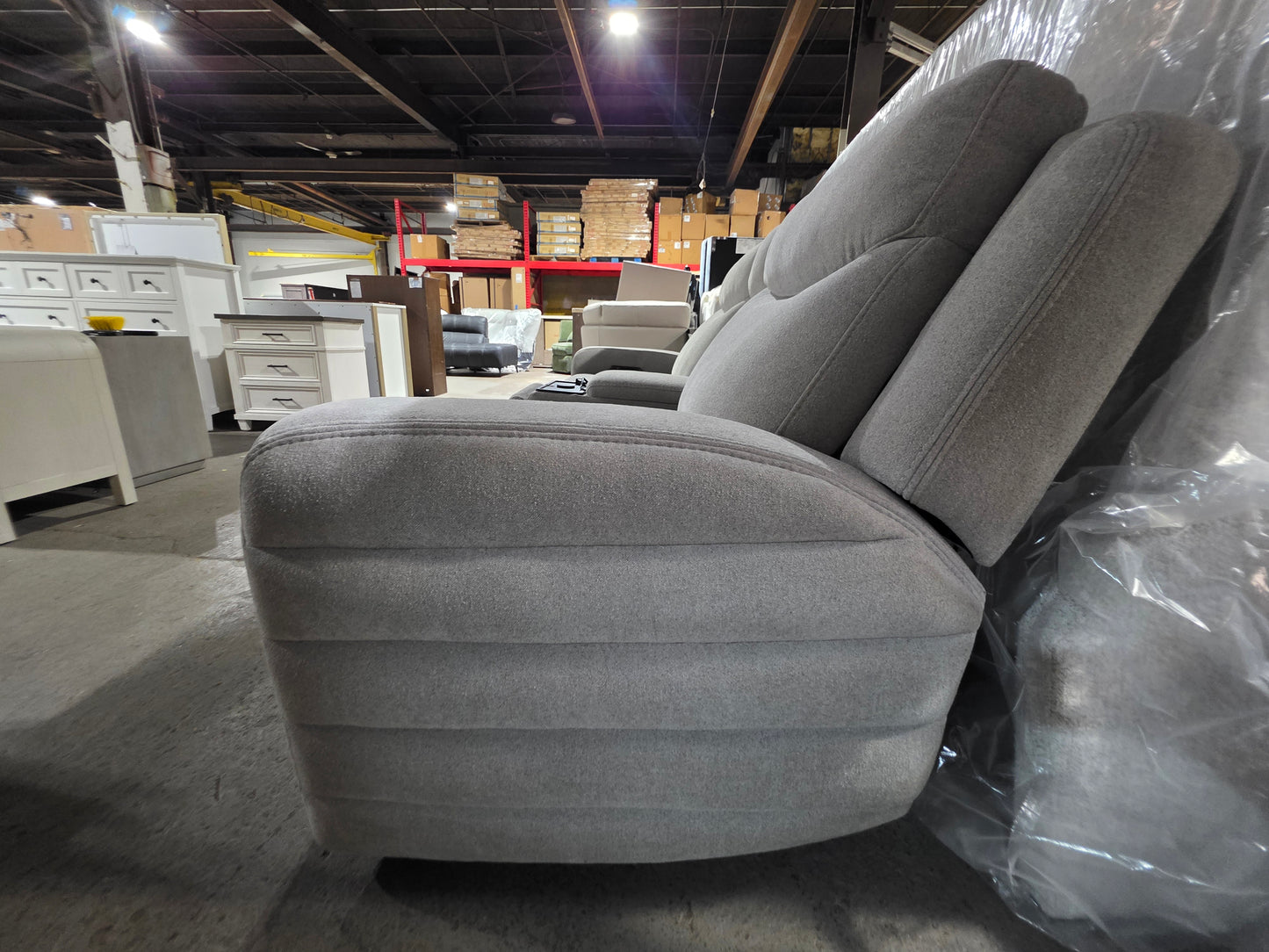 Kristyan3-Pc. Fabric Sofa with 2 Power Motion Chairs and Console