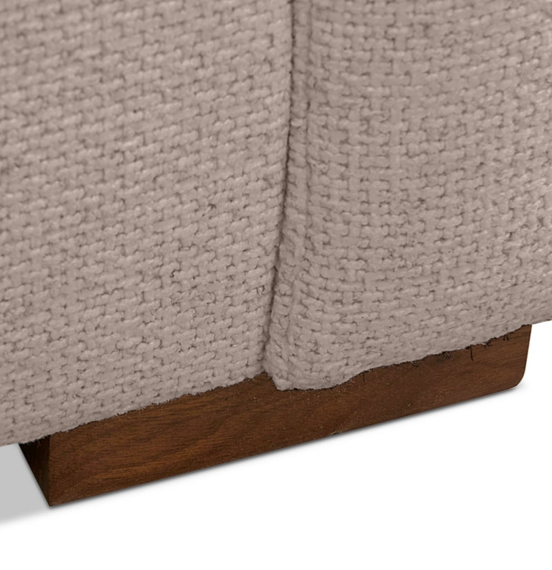 Barlien 2-pc. Modular Fabric Sofa  (Oatmeal)