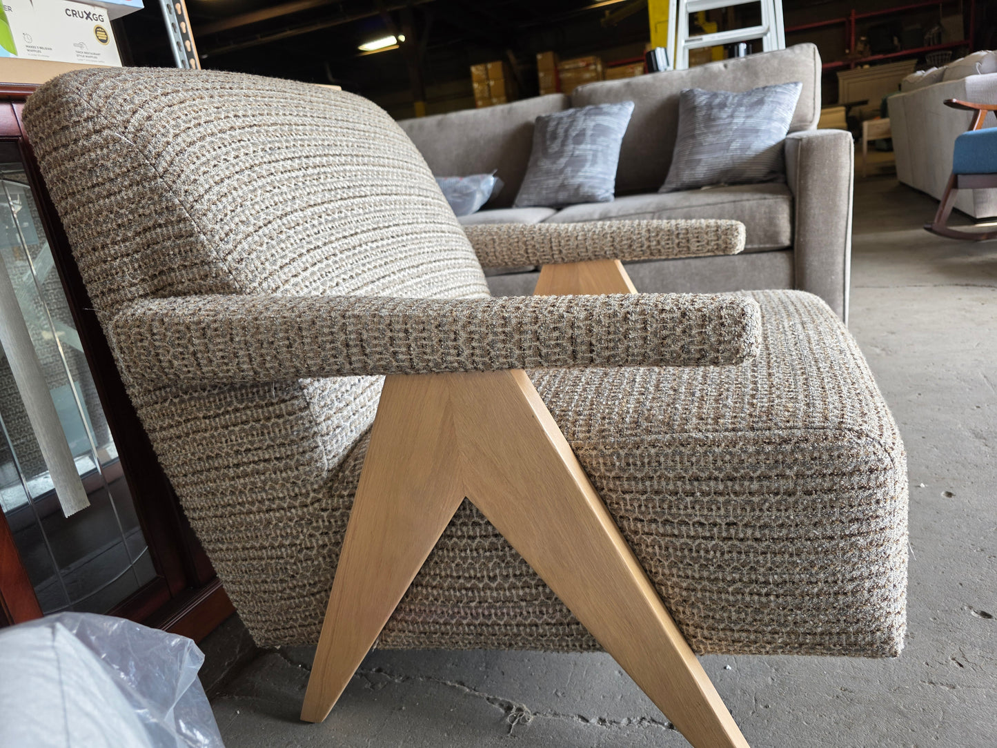 Morgane Fabric Accent Chair