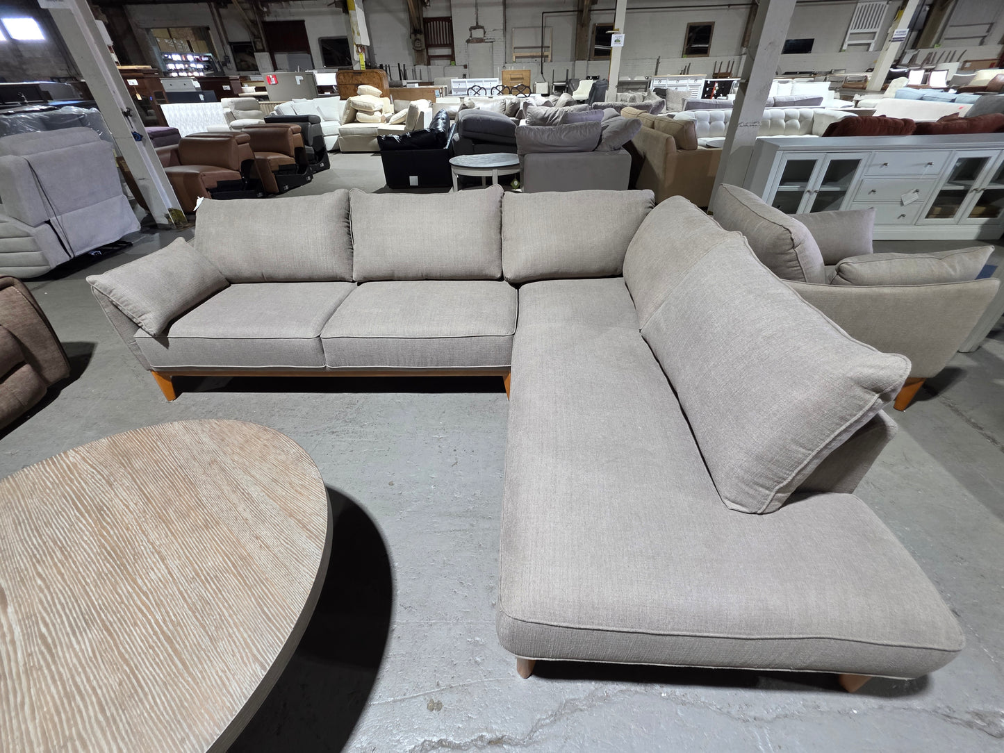 Jollene 113" 2-Pc. Fabric Sectional (Slate Grey)