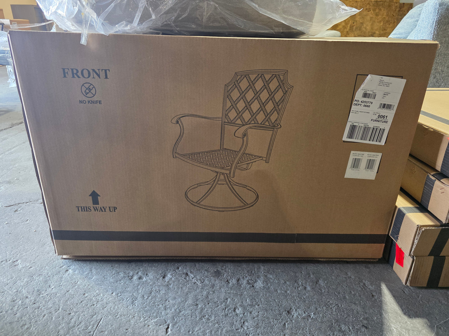 Wythburn Outdoor Swivel Chair (cusion not included)