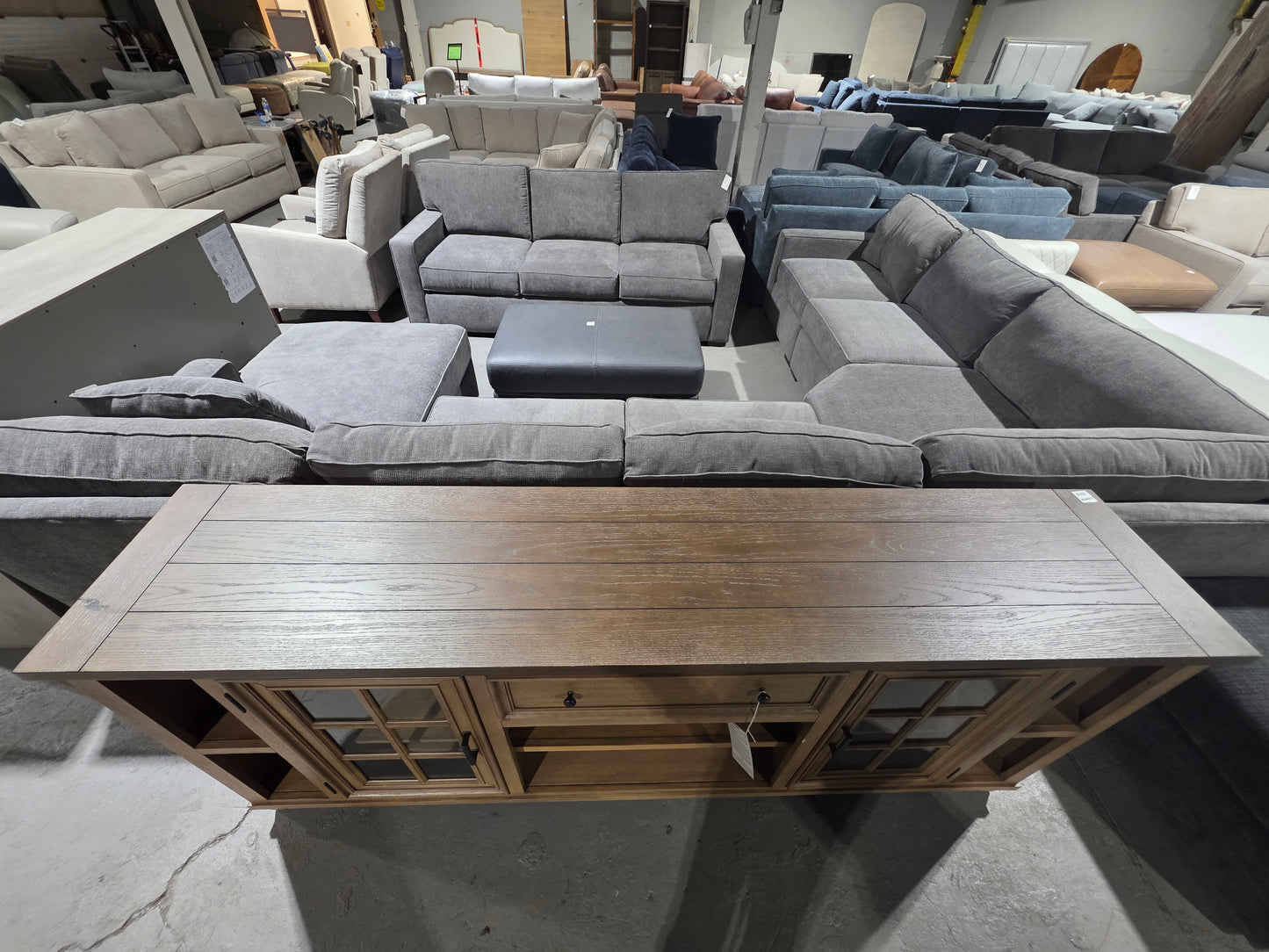 84" Dawnwood TV Console (Wheat)