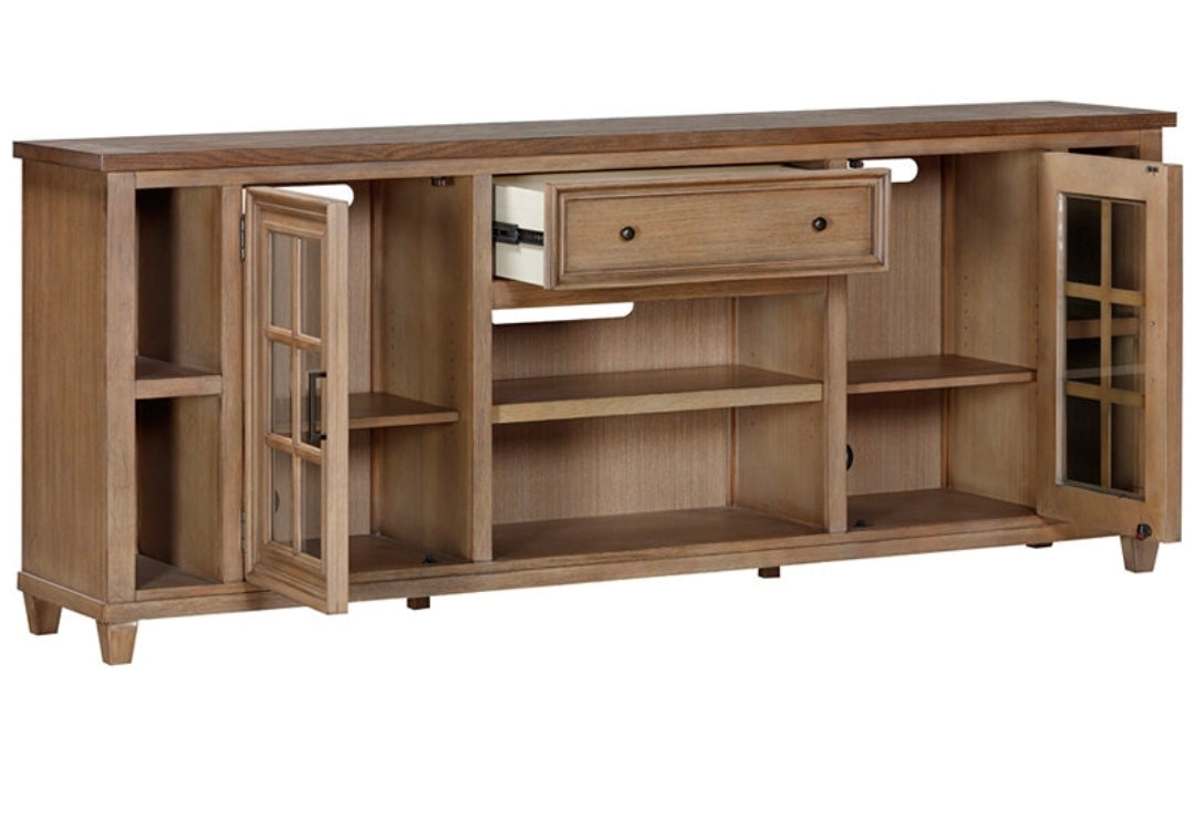 84" Dawnwood TV Console (Wheat)
