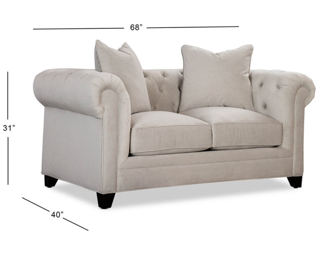 Kallison 68" Fabric Loveseat