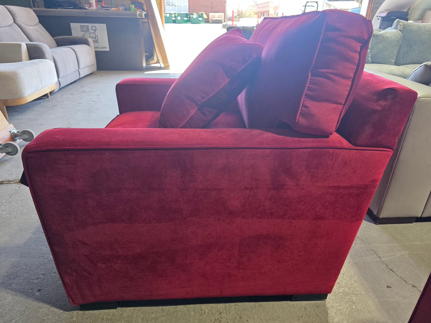 Radley 38" Fabric Armchair (Red)
