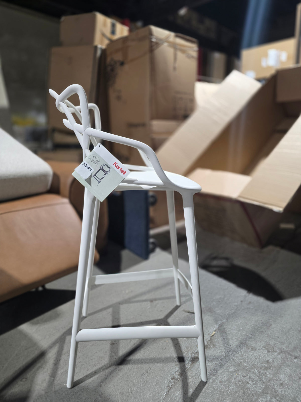 Kartell
Masters Bar and Counter Stool (White)