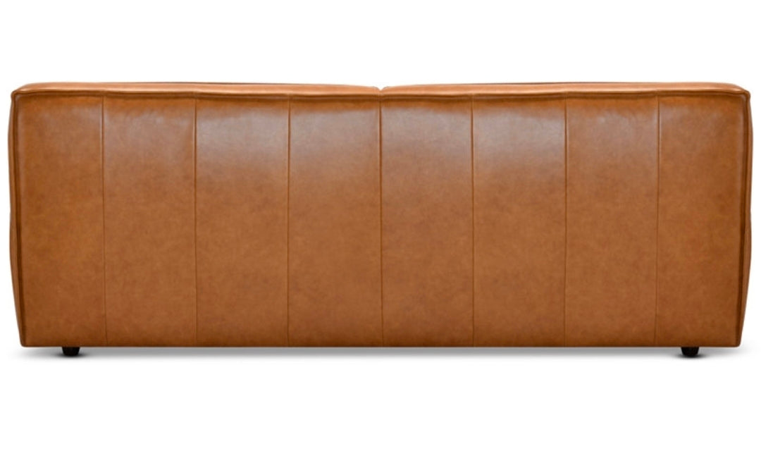 Glympton 92" Leather Sofa