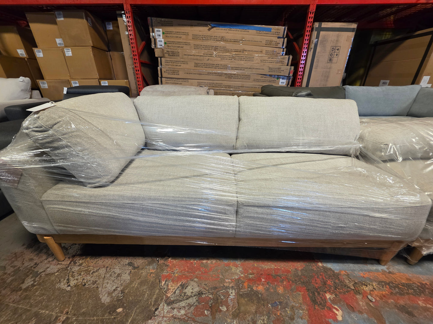 Fabric 2-Pc. 152" Sofa
