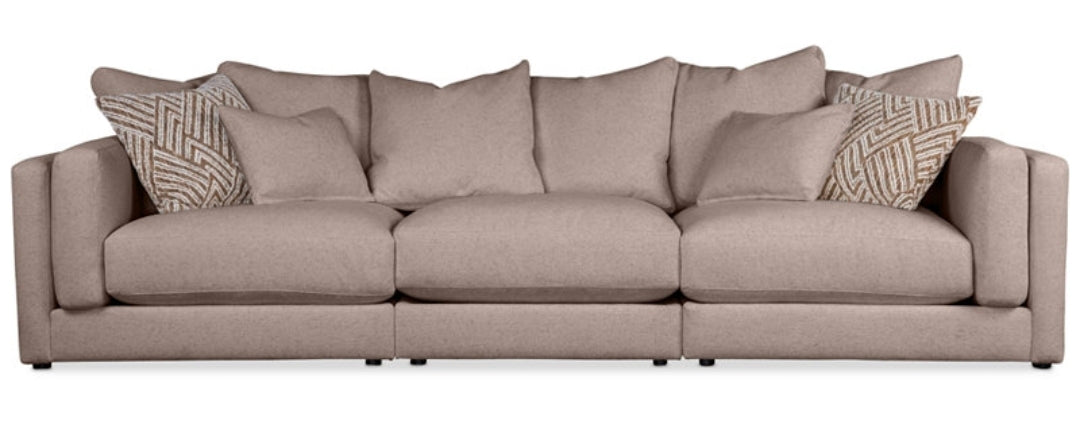 Barlien 3-Pc. Modular Fabric Sofa (Oatmeal)