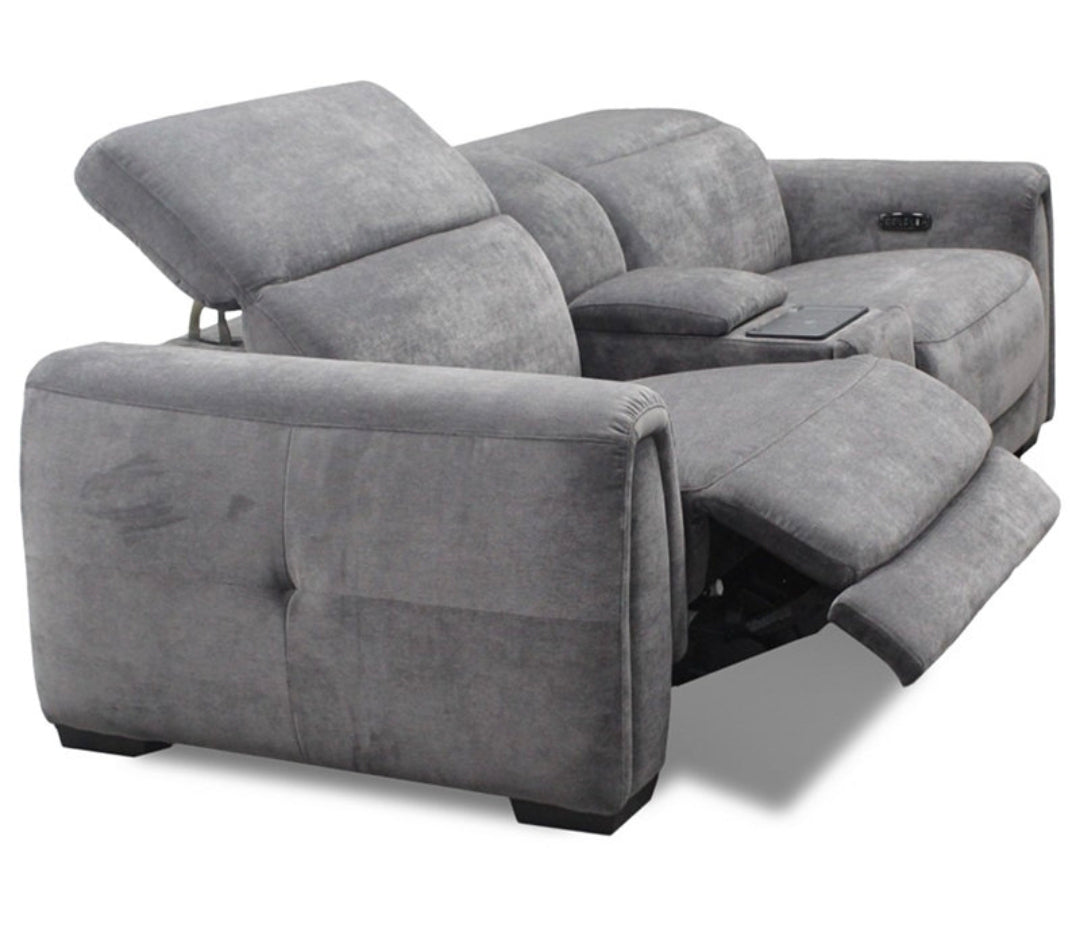 Brownell 2-Pc.Sofa Sectional with 2 Power Motion Chairs