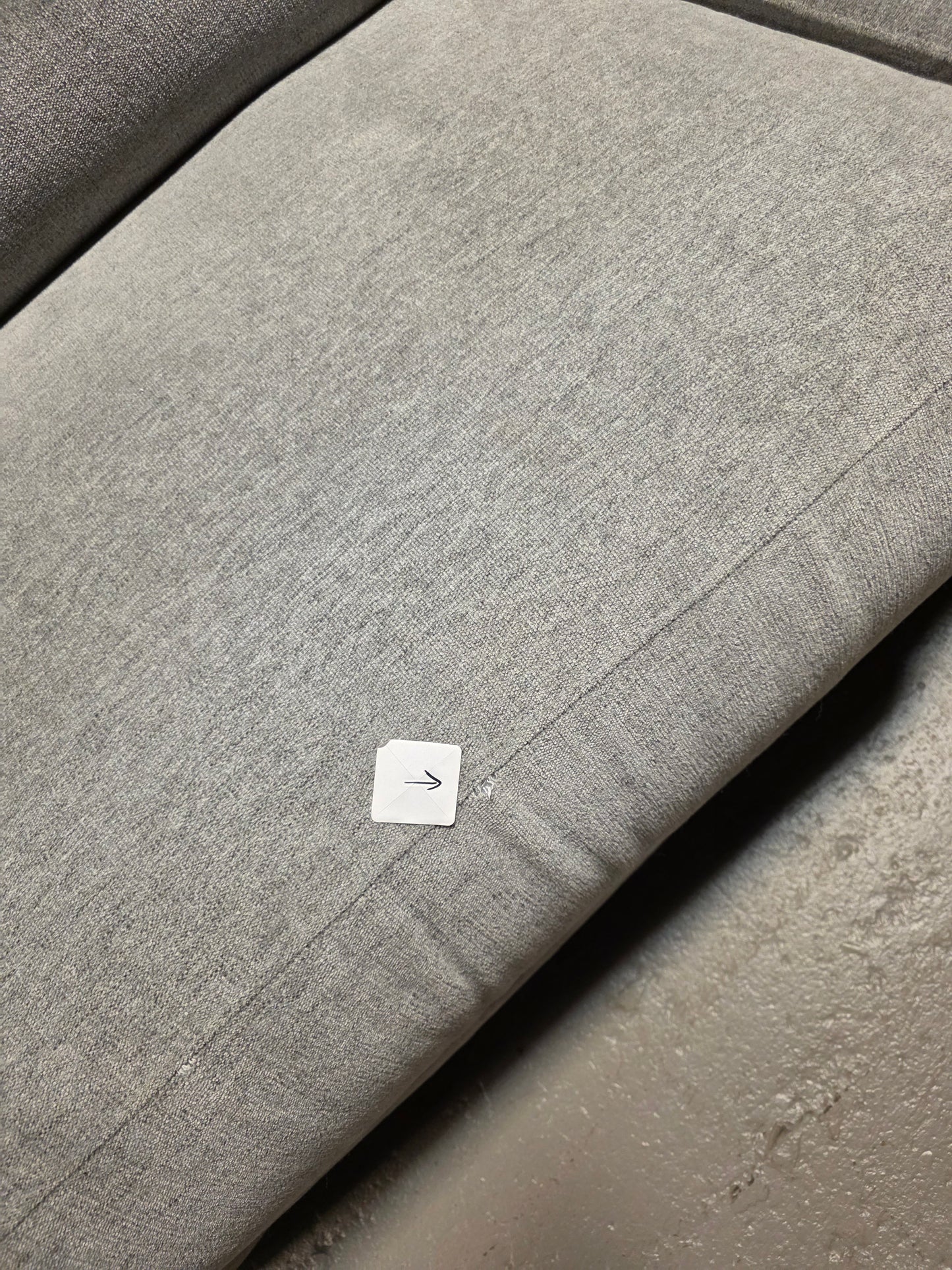Nevio 2-Pc. Fabric Power Headrest Sectional (Mineral)