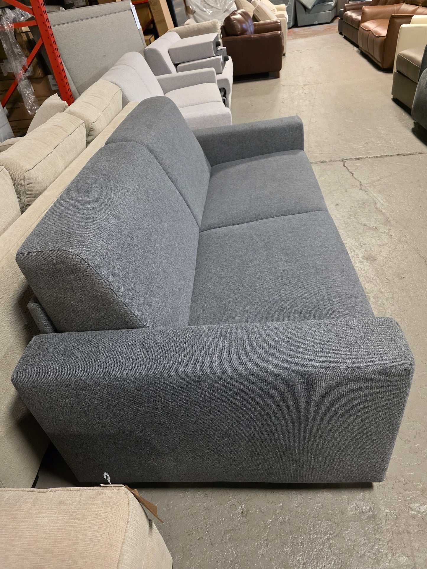 Giotto Fabric Sleeper Sofa (Anthracite)