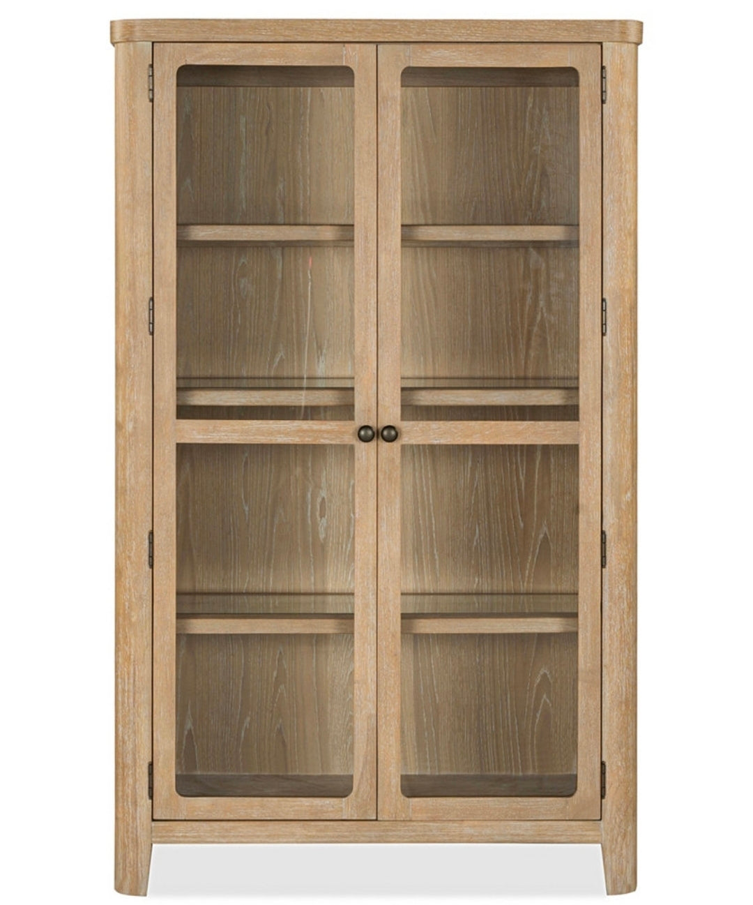 Marcel 68" Wood Curio Cabinet