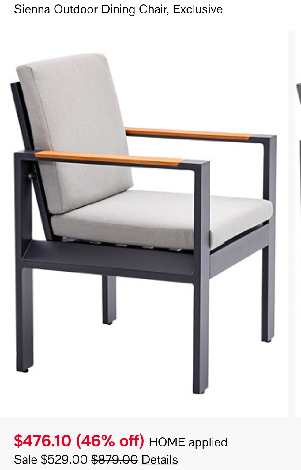 Sienna Outdoor Dining Chair