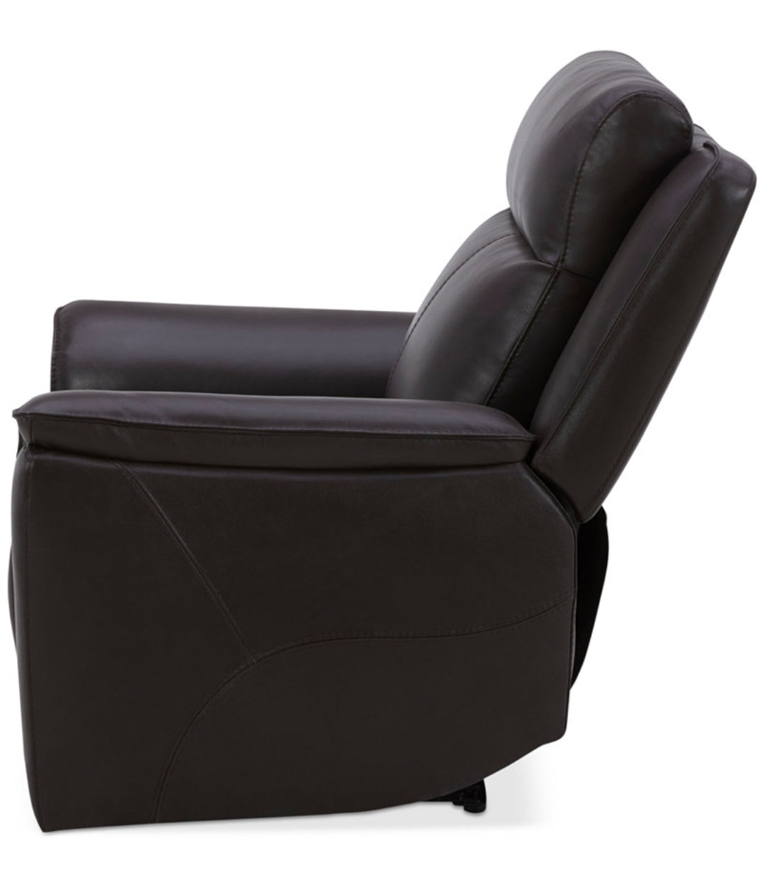 Addyson 41" Zero Gravity Leather Recliner with Power Headrest (Chocolate)