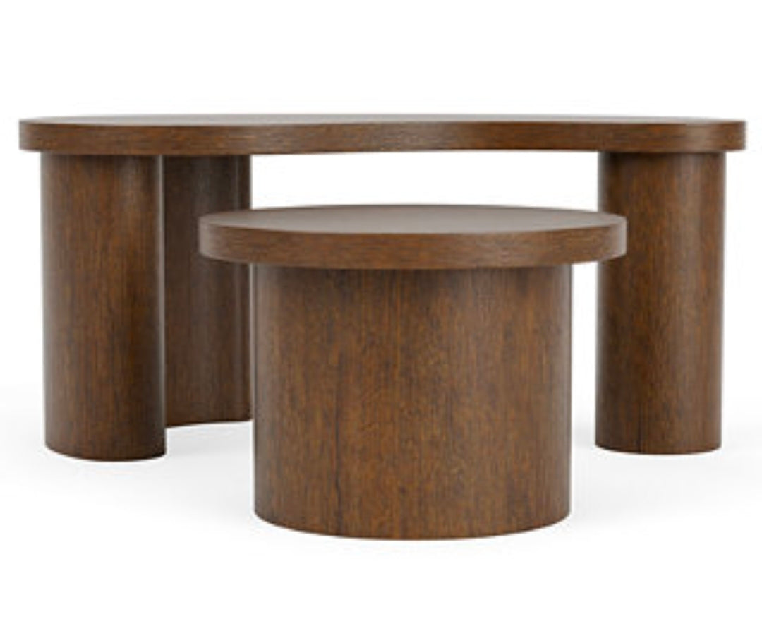 Santa Cruz 40" Wood Bunching Coffee Table