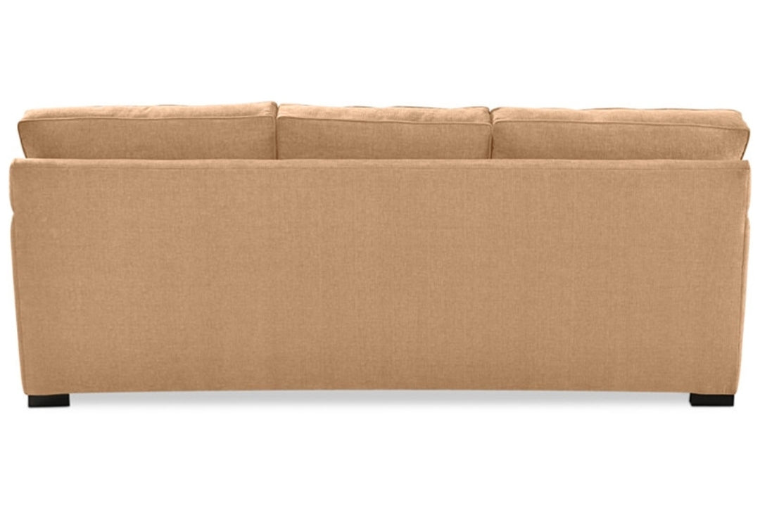 Radley 86" Fabric Sofa (Heavenly Caramel Tan)