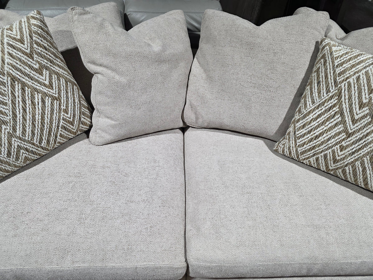 Barlien 2-pc. Modular Fabric Sofa  (Oatmeal)