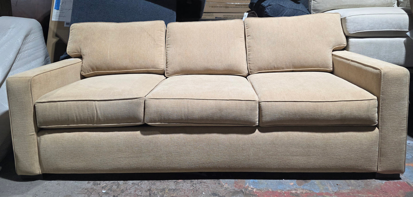 Radley 86" Fabric Sofa (Heavenly Caramel Tan)