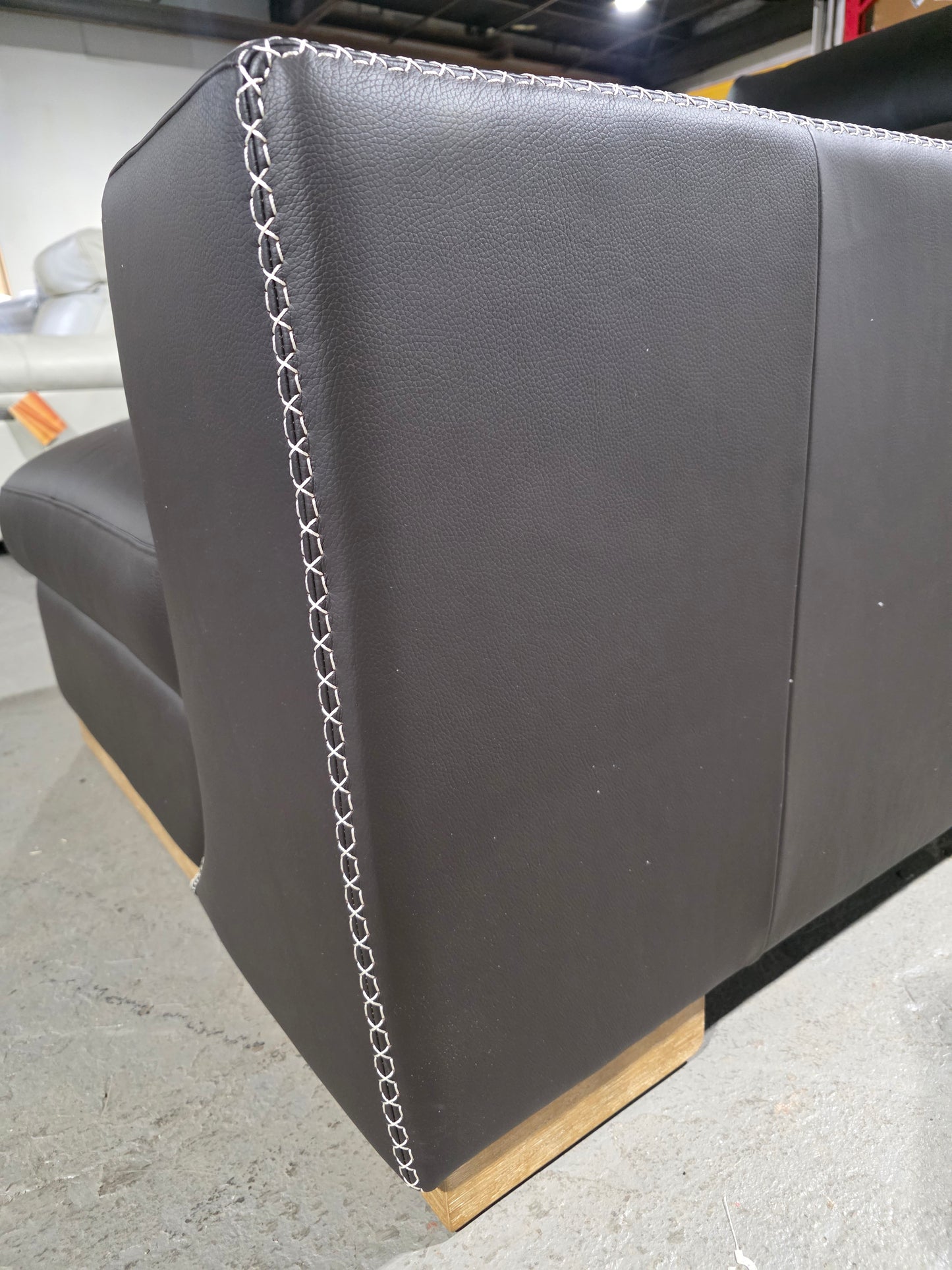 Legacy 2-Pc. Leather Sofa w/Storage Chaise