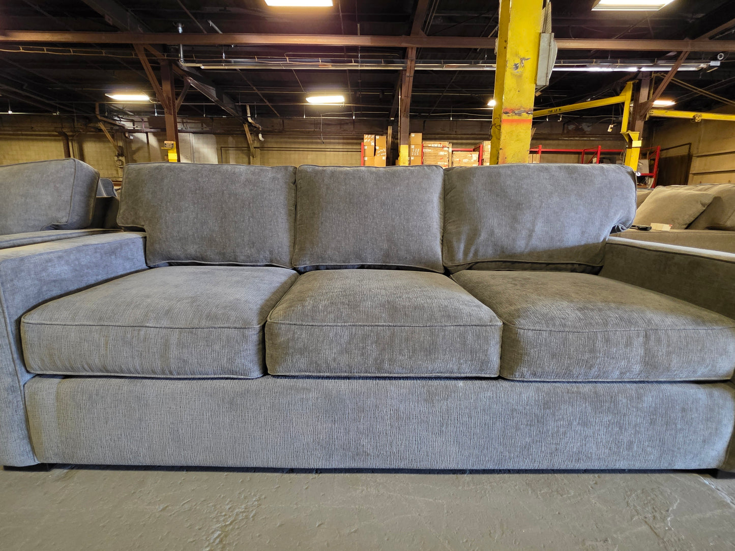 Radley 86" Fabric Queen Sleeper Sofa Bed (Heavenly Mocha Grey)
