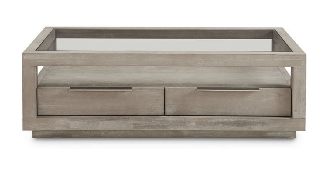 Tivie 54" Wood Coffee Table (Mineral)