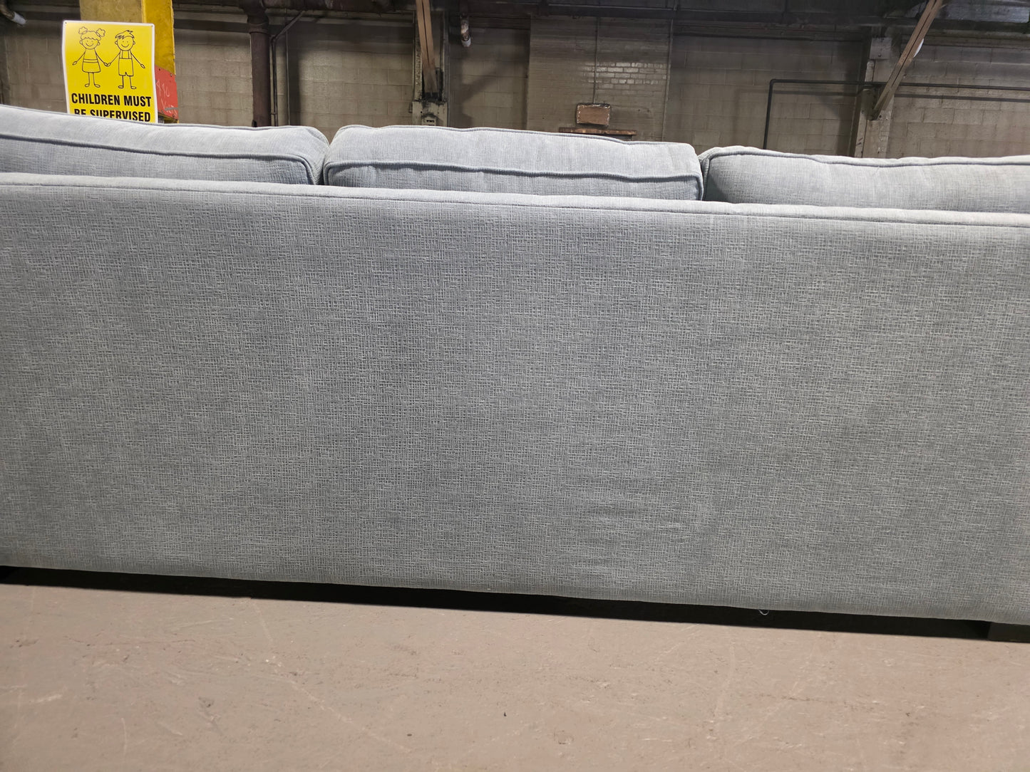 Radley 86" Fabric Sofa (Heavenly Robinsegg Blue)