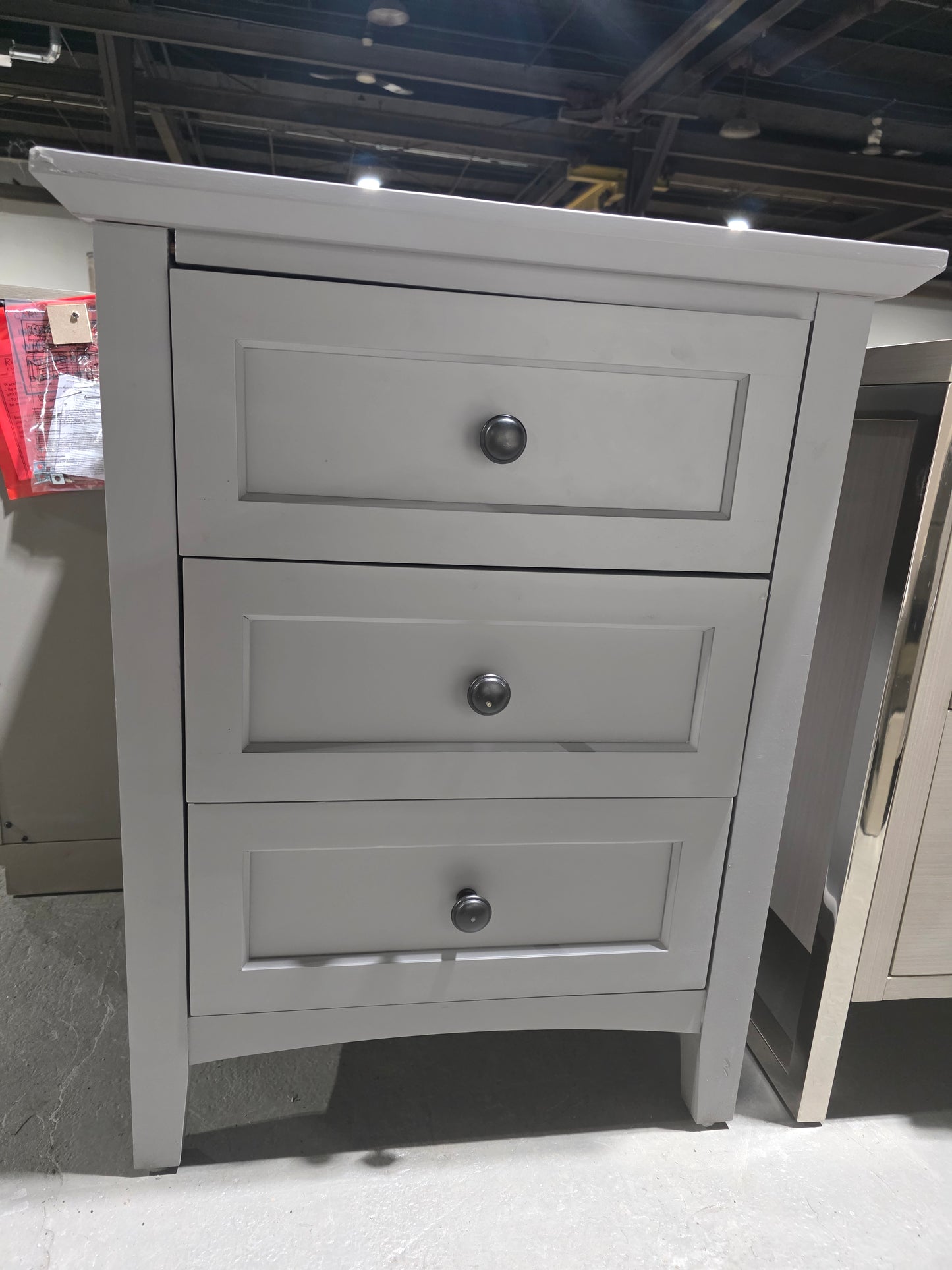 Hedworth Nightstand (Grey)