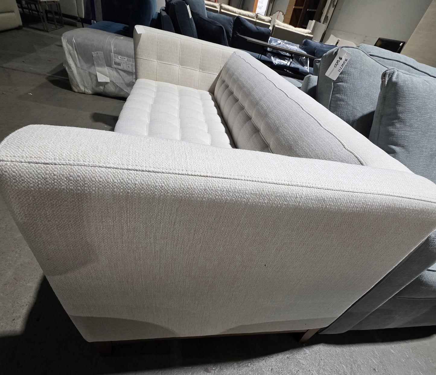 Bannard Fabric Estate Sofa (Ivory)