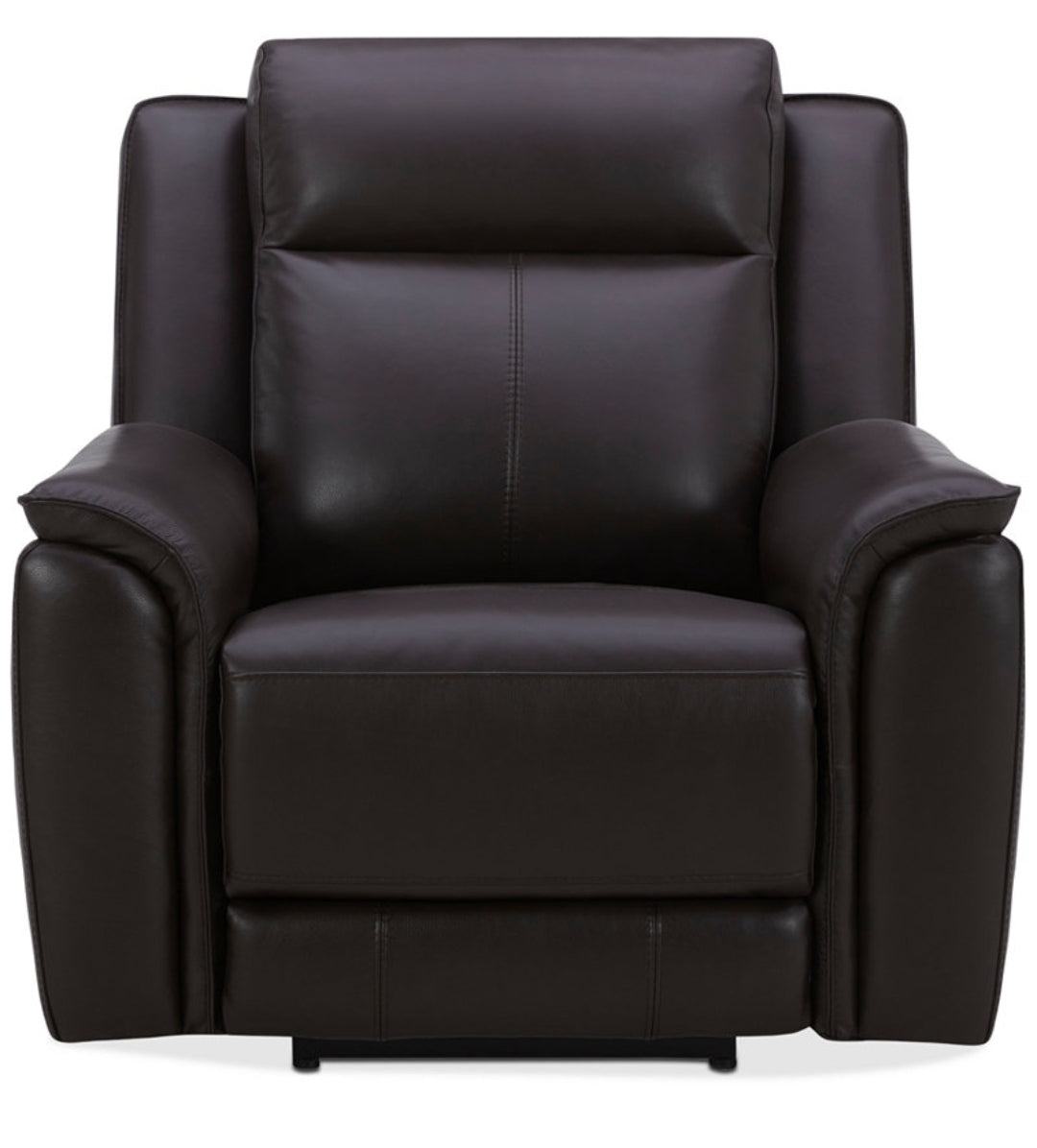 Addyson 41" Zero Gravity Leather Recliner with Power Headrest (Chocolate)