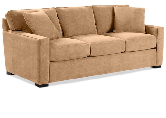 Radley 86" Fabric Sofa (Heavenly Caramel Tan)