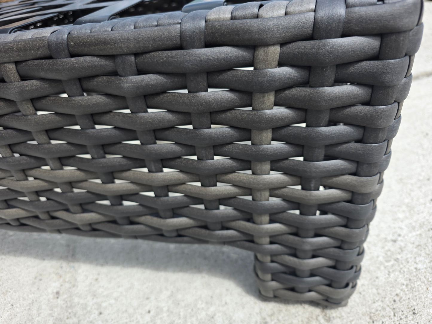 Viewpoint Square Outdoor Ottoman
