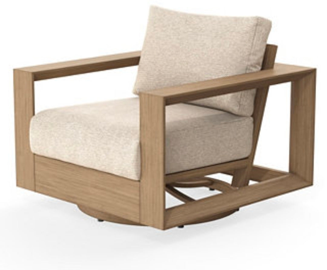 Mansfield Outdoor Swivel Club Chair