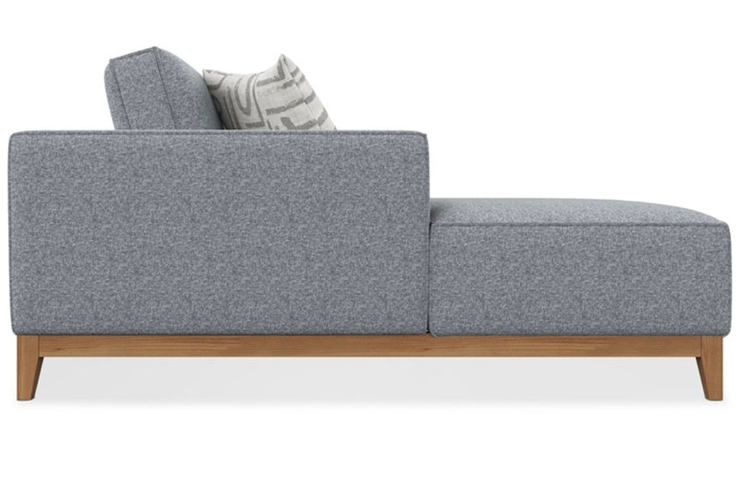 Rosecrans 53" Fabric Chaise (Grey)