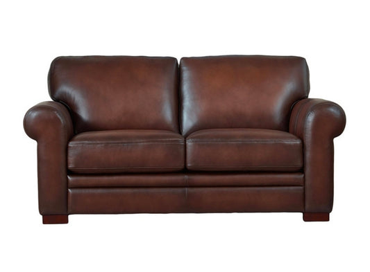 Brookfield 70" Top Grain Leather Loveseat