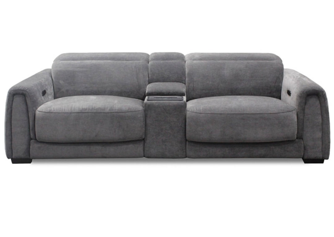 Brownell 2-Pc.Sofa Sectional with 2 Power Motion Chairs